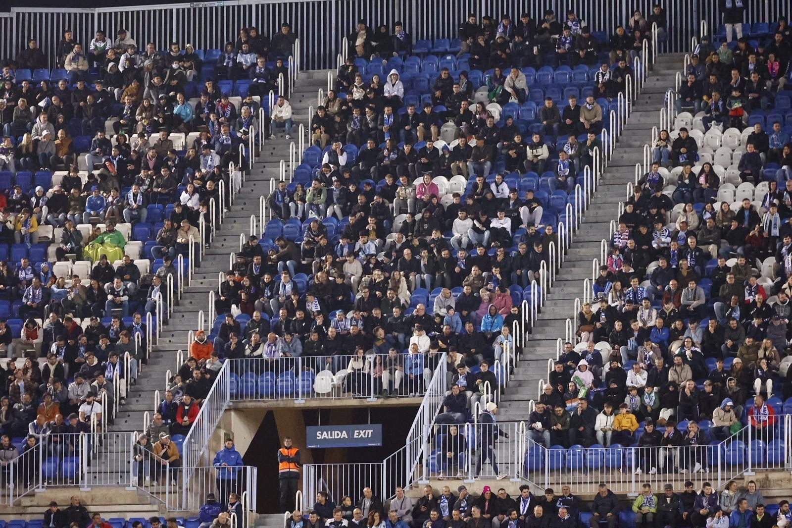 Búscate en las gradas de La Rosaleda en el Málaga CF-Mirandés