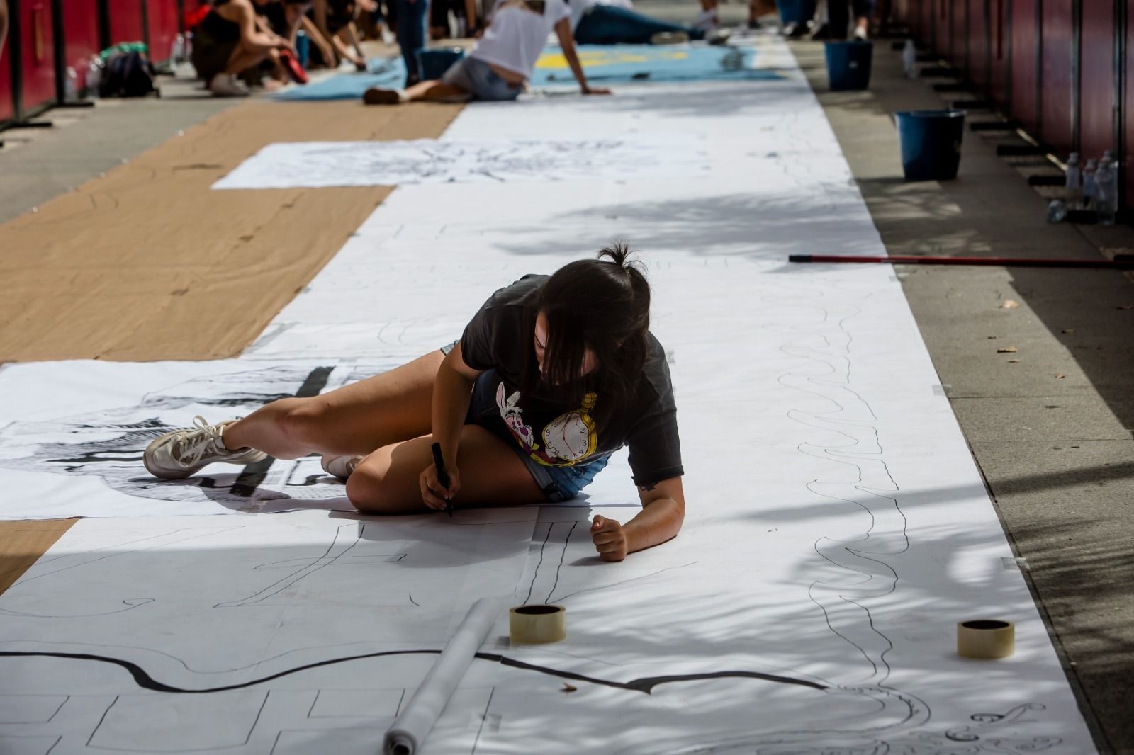 Todas las imágenes de los preparativos del Corpus en Cádiz