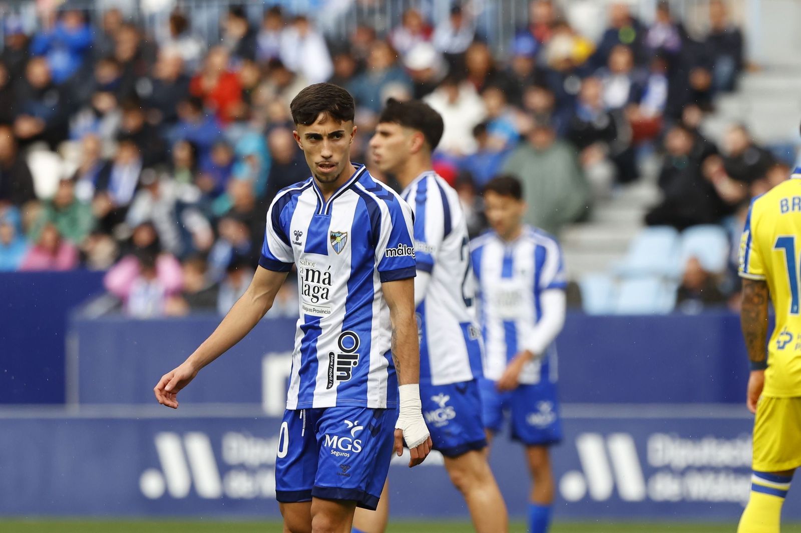 El Málaga CF-Cádiz, en fotos