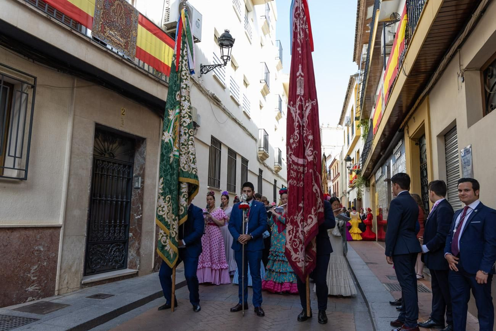 Recepción de Cofradías de la Romería de La Virgen de la Cabeza en Andújar