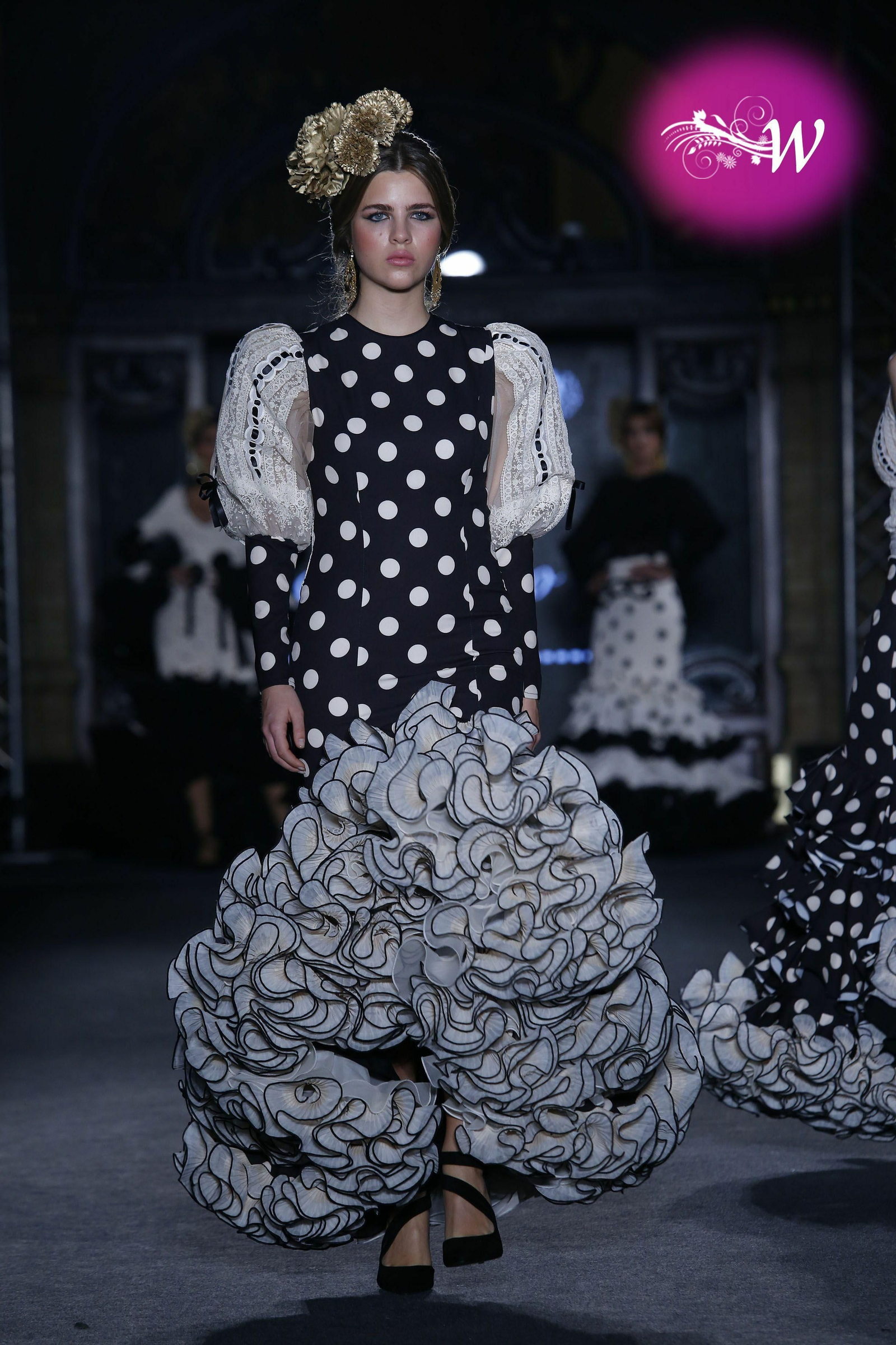 El abanico artesanía expone su colección 2020 en un desfile en We Love Flamenco, todas las fotos