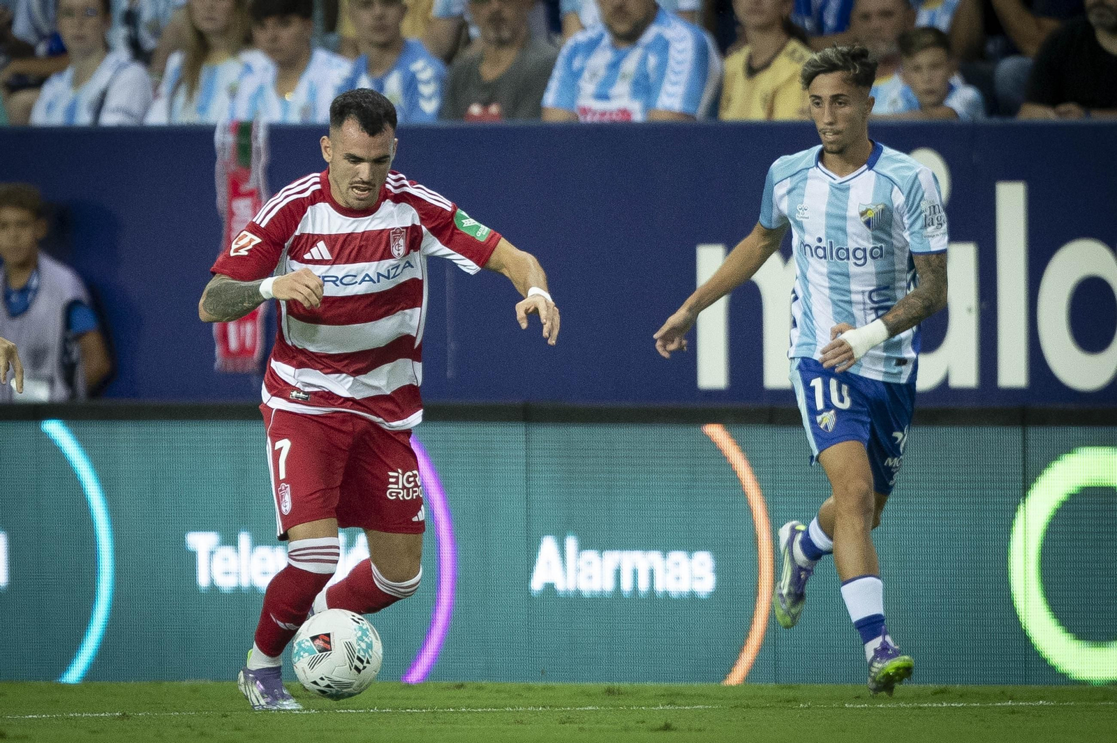 Las mejores imágenes del Málaga CF-Granada CF