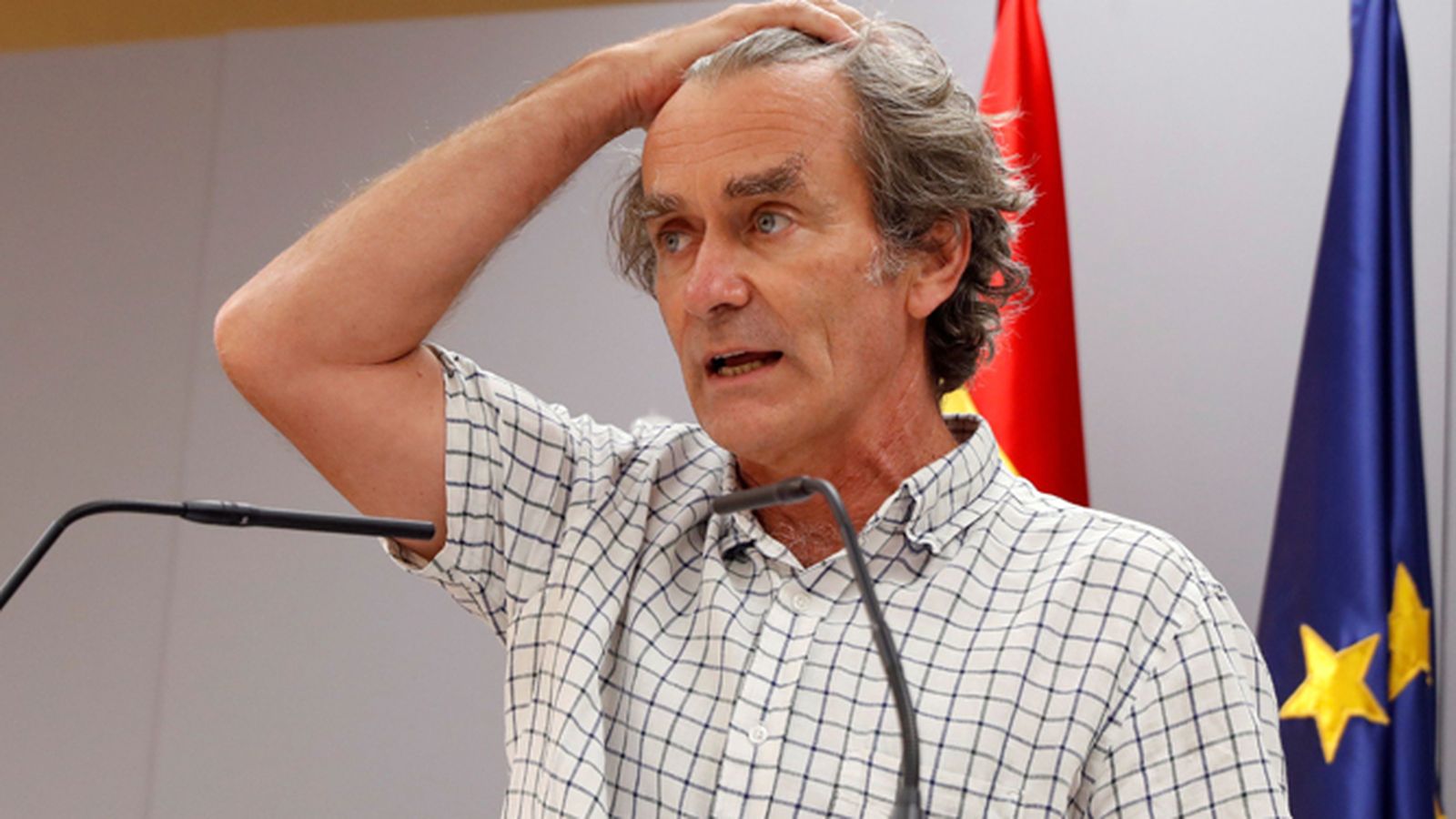 El director del Centro de Coordinación de Alertas y Emergencias Sanitarias,  Fernando Simón.