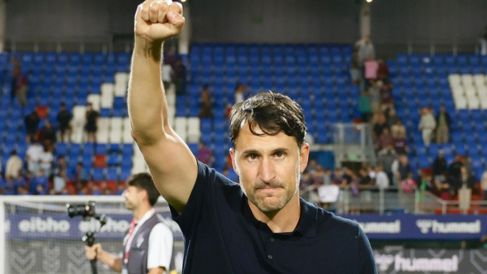 Beñat San José tras el partido