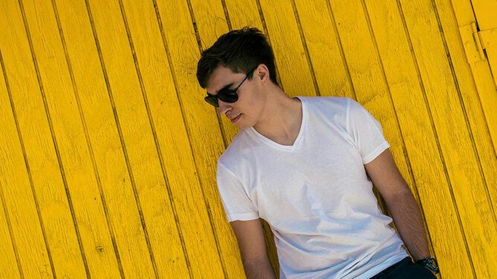 Christian Cañas durante una sesión de fotos. / INSTAGRAM