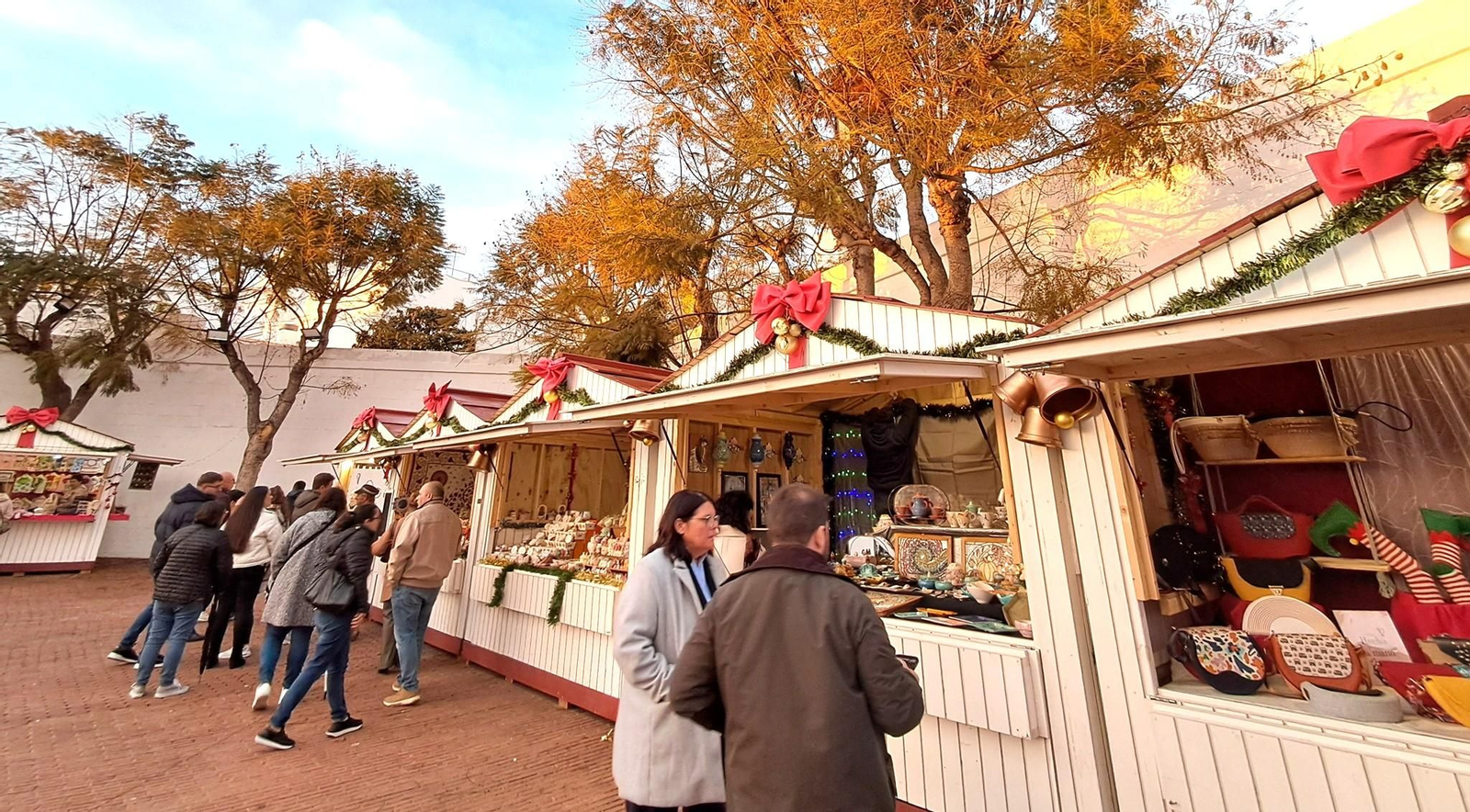 Mercado navideño de Conil
