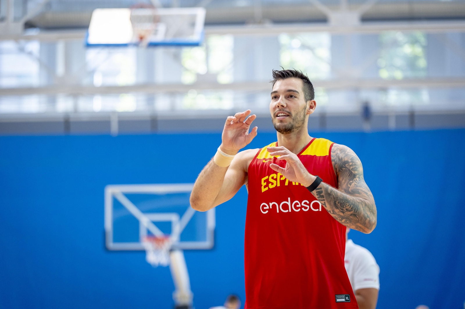 España vuelve a trabajar en Madrid con Alberto Díaz y Yankuba Sima España vuelve a trabajar en Madrid con Alberto Díaz y Yankuba Sima