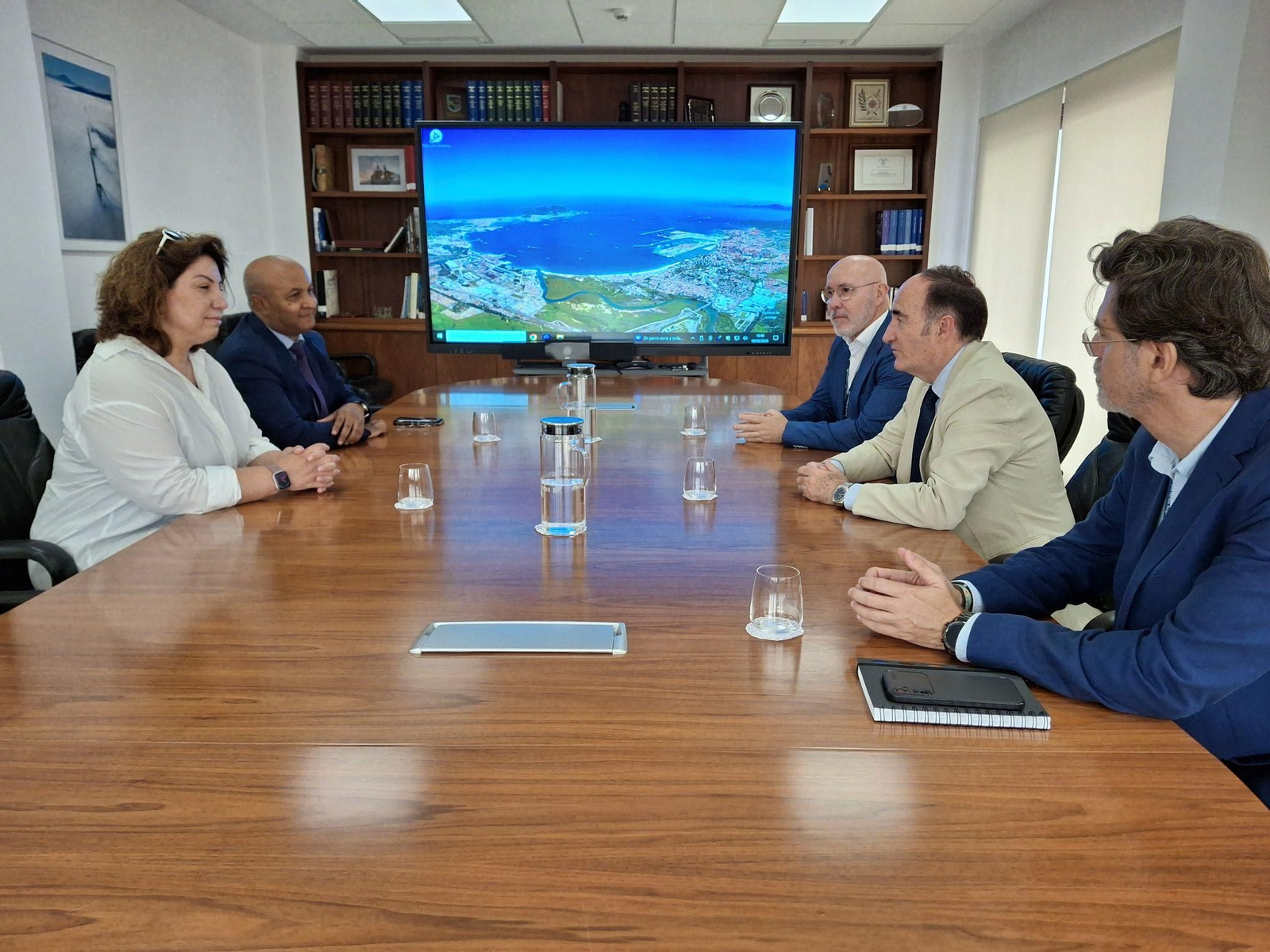 Encuentro de la APBA con el Consulado de Marruecos y la Fundación Mohamed V. Encuentro de la APBA con el Consulado de Marruecos y la Fundación Mohamed V.
