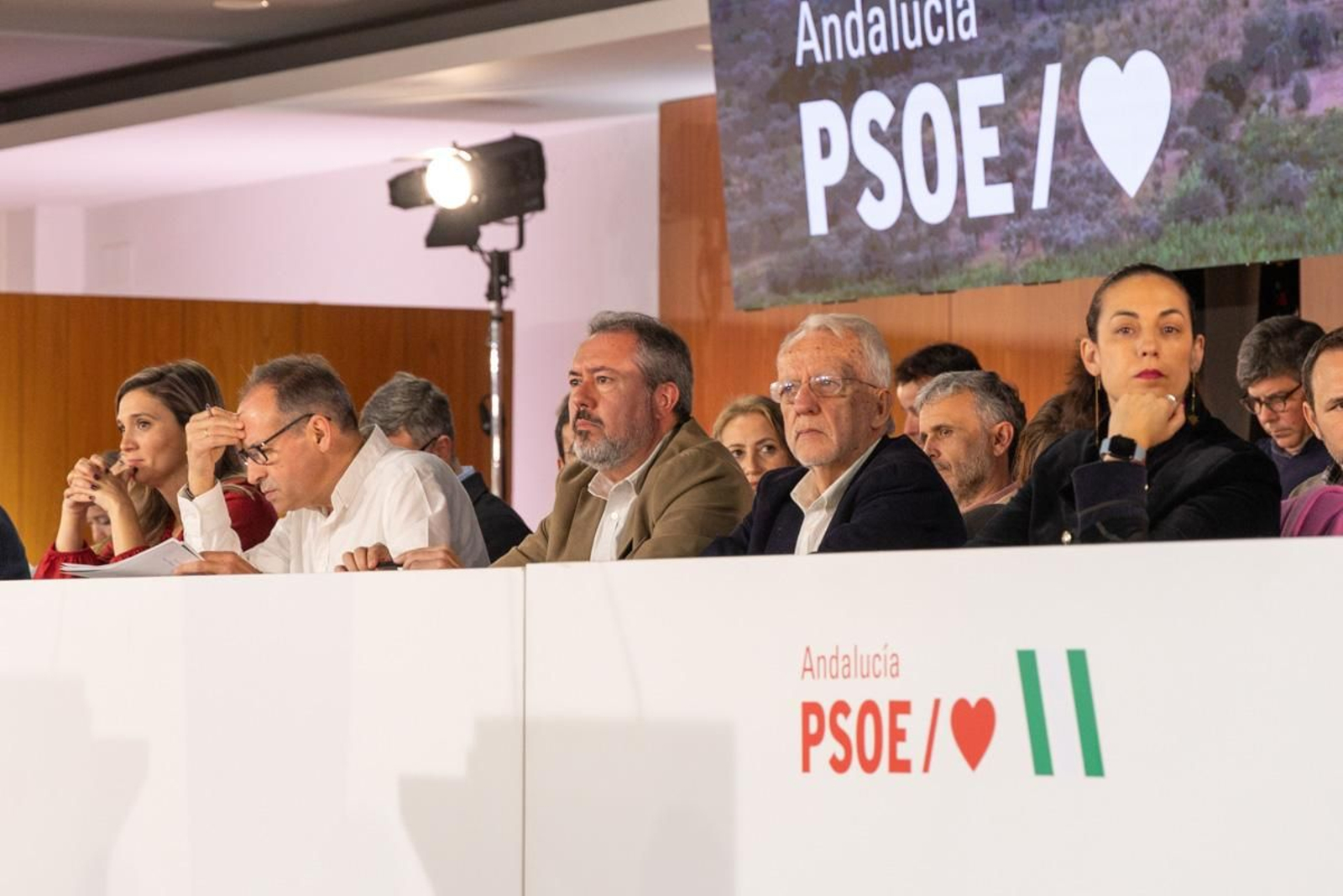 Asistentes al Comité Director del PSOE andaluza en Jaén