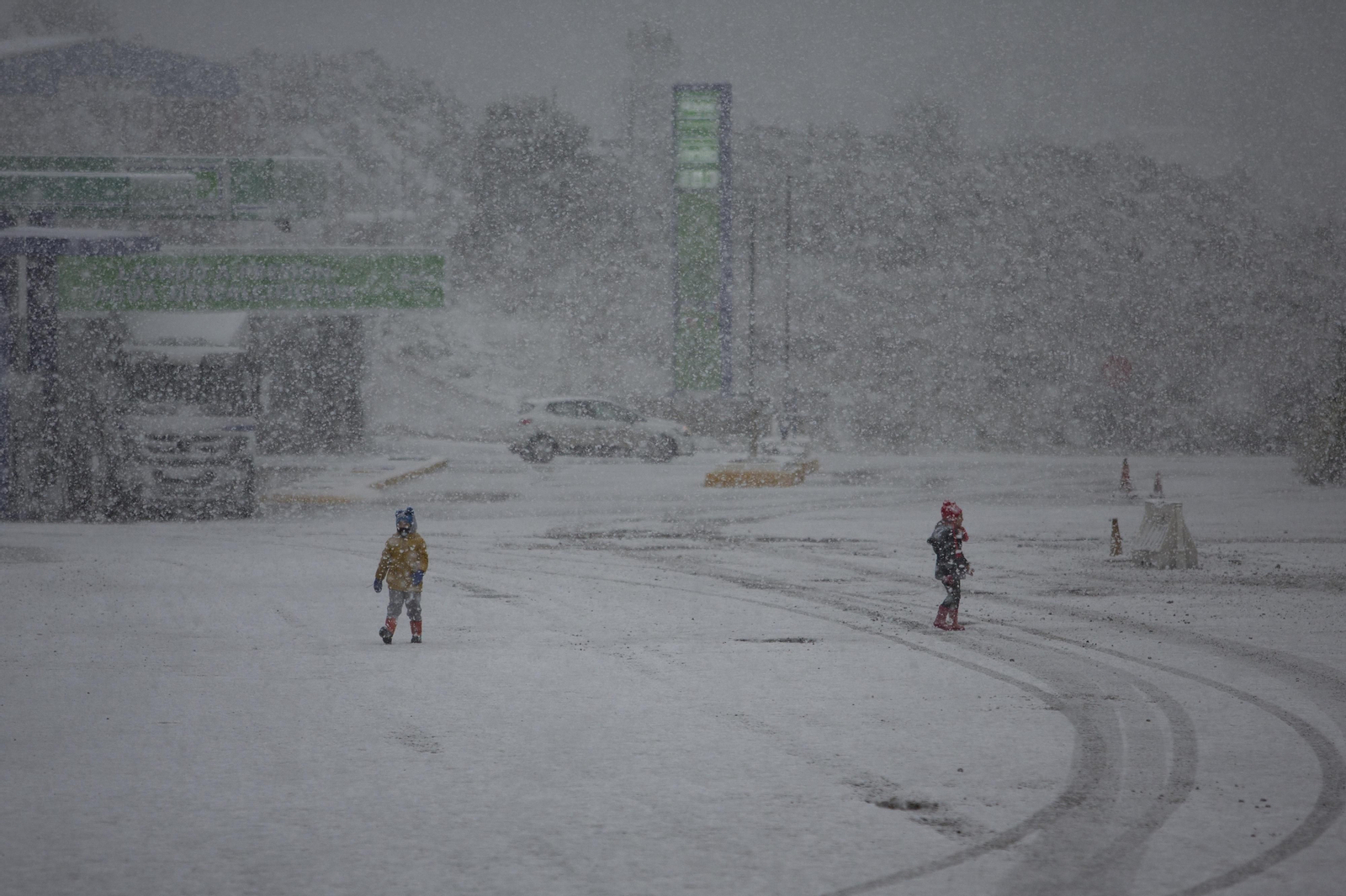 Fotos de la nieve en Ronda