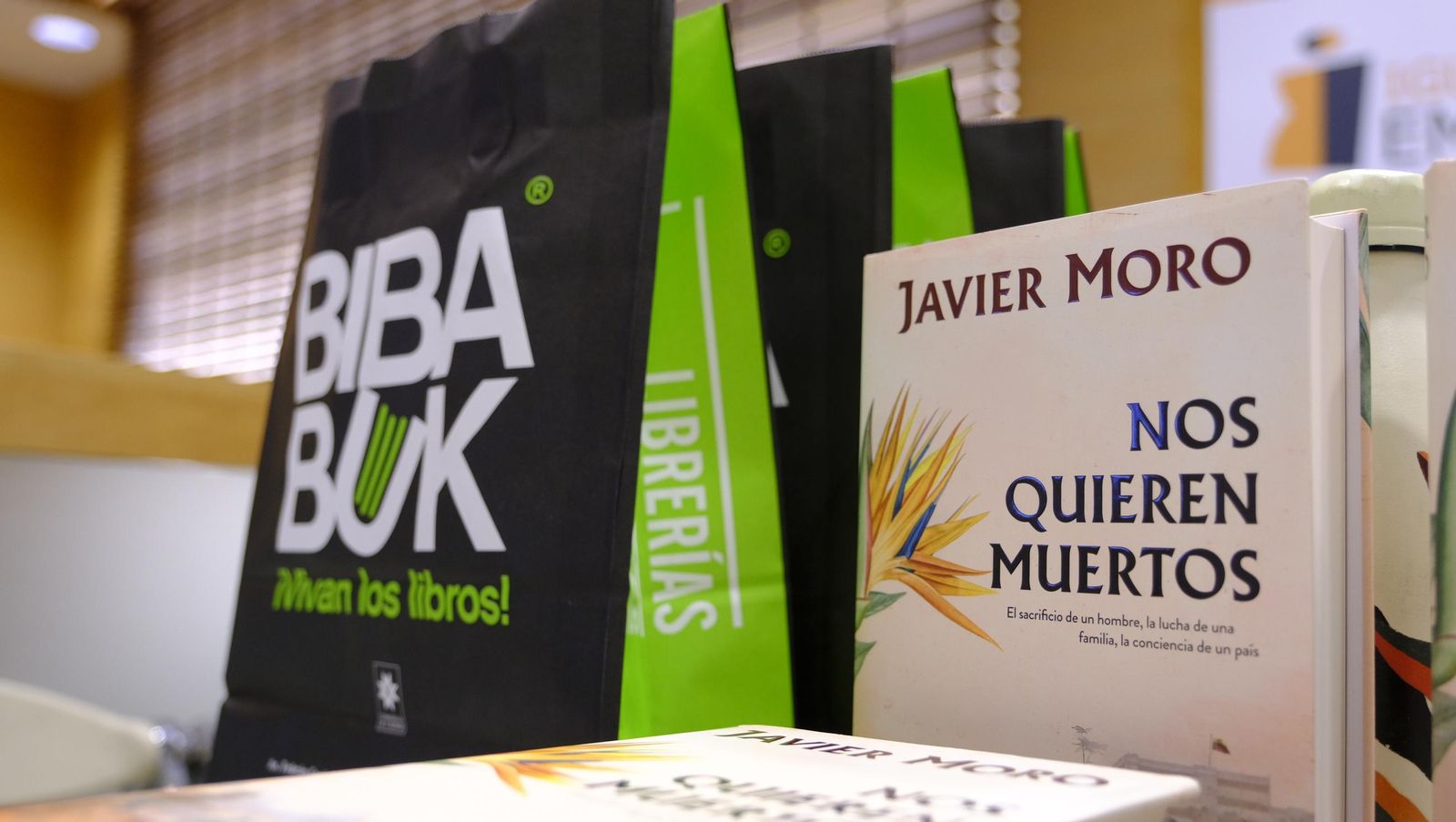 Diario de los Libros con el escritor Javier Moro, en imágenes