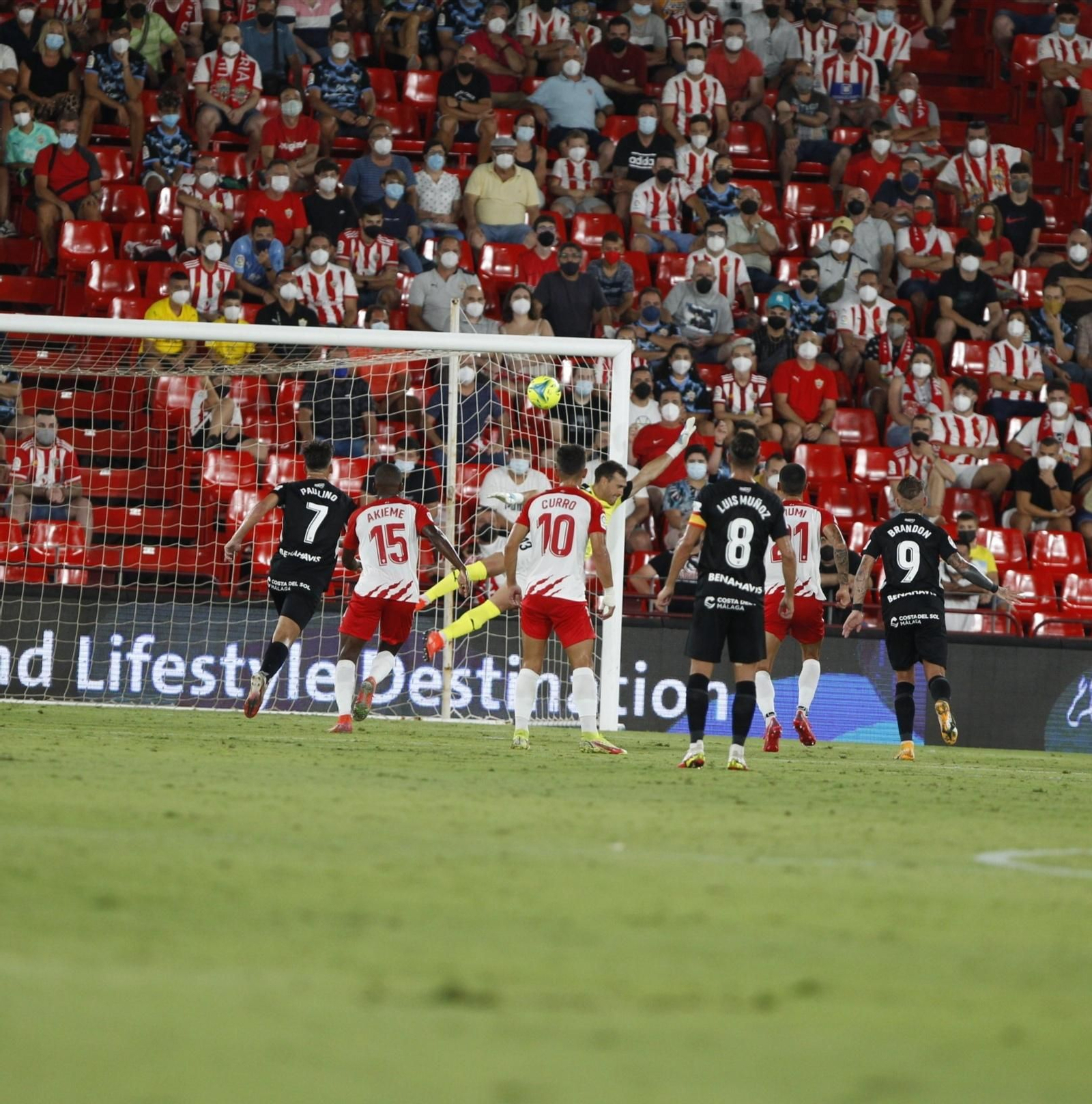 Las fotos del Almería - Málaga CF