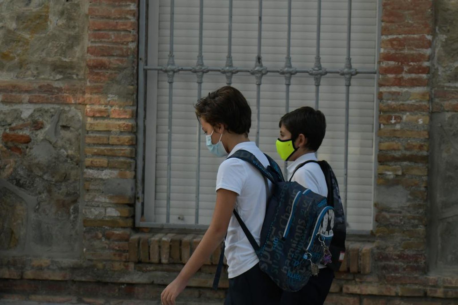 Fotos: así está siendo la vuelta al cole 2021 en Granada