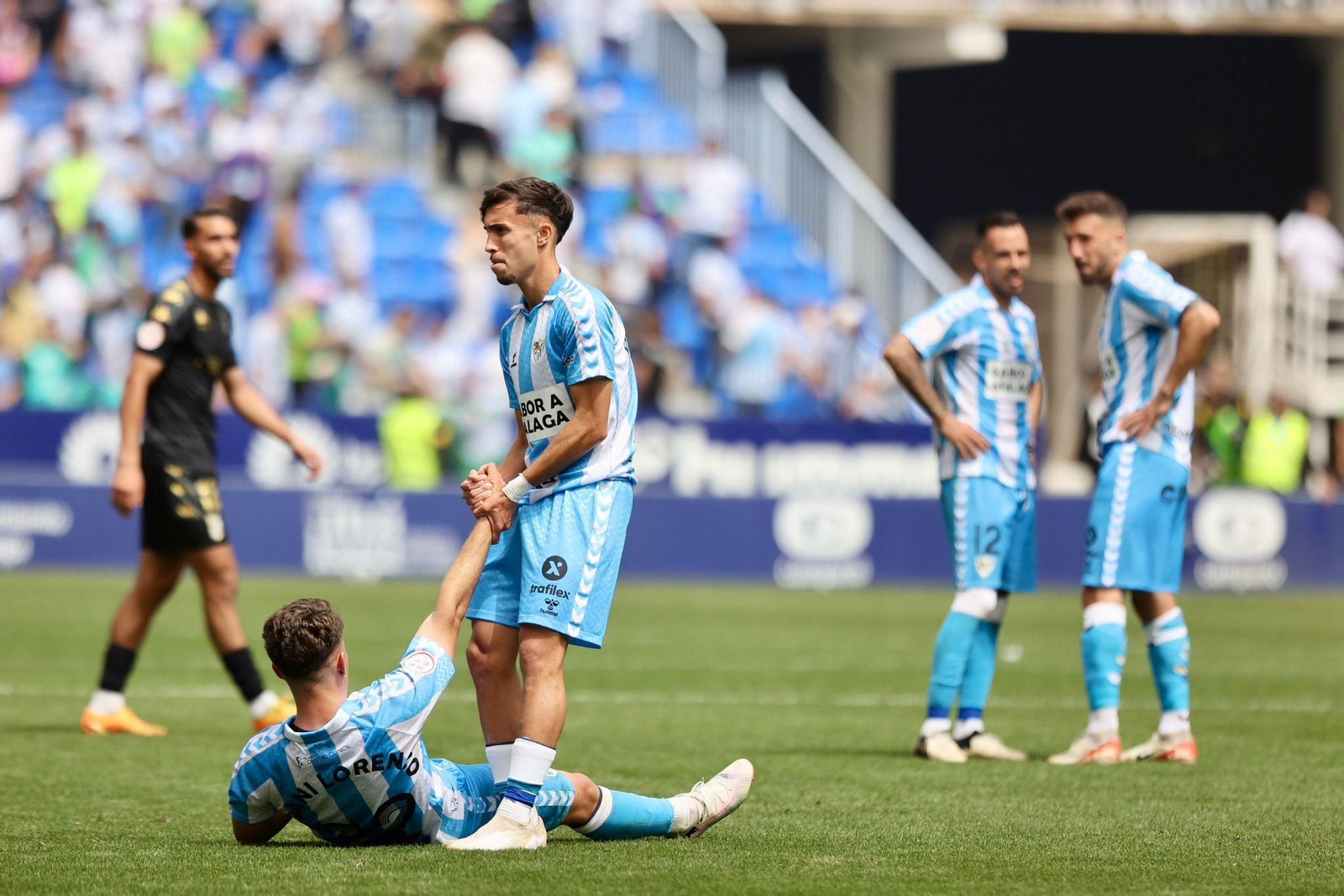 Málaga CF-AD Ceuta, en fotos