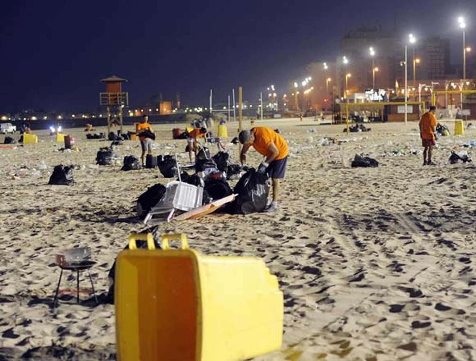 Unas 300 personas participarán en el dispositivo de limpieza de las barbacoas del Trofeo