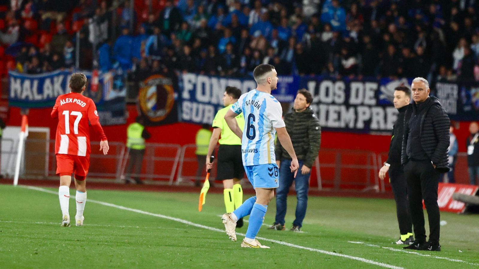 Las fotos del UD Almería - Málaga CF