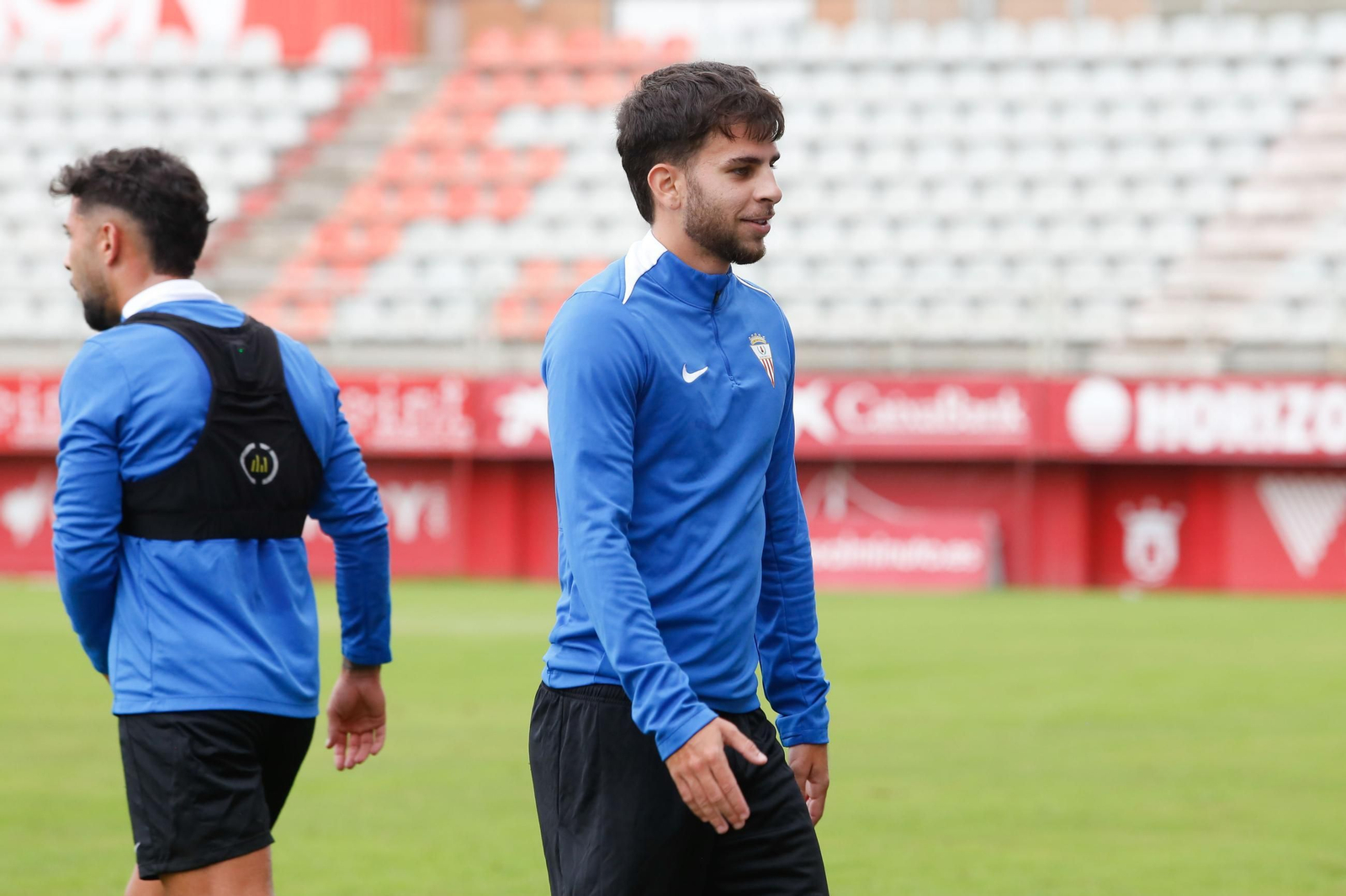 El entrenamiento del Algeciras CF antes de la visita al Recreativo de Huelva