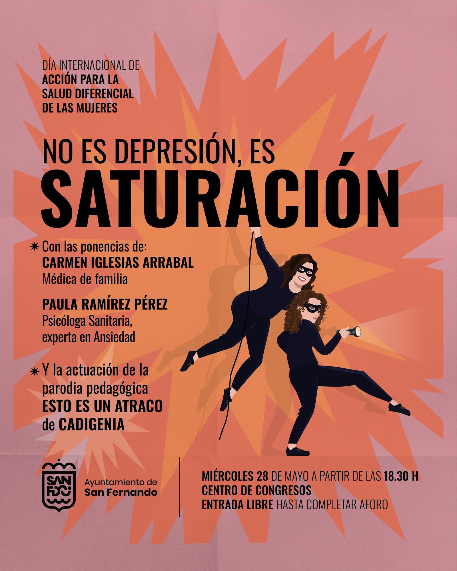 Detalle del cartel de la jornada.