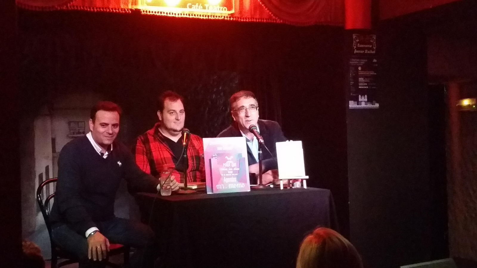 Chema García, Fernando Macías y Juan Manzorro.