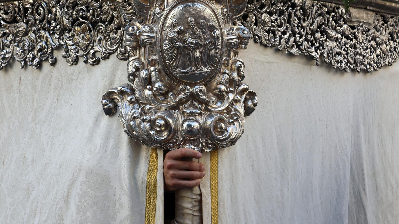 Salida del Corpus de Minerva de San Miguel en Jerez