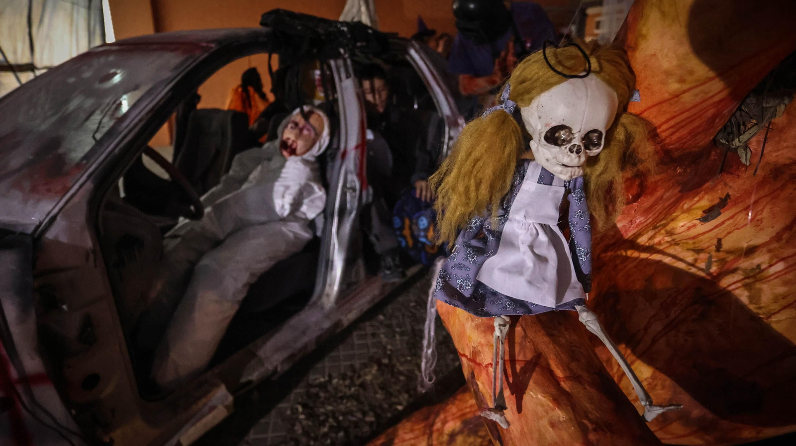 Mucho miedo en el pasaje del terror del IES Andrés Benítez