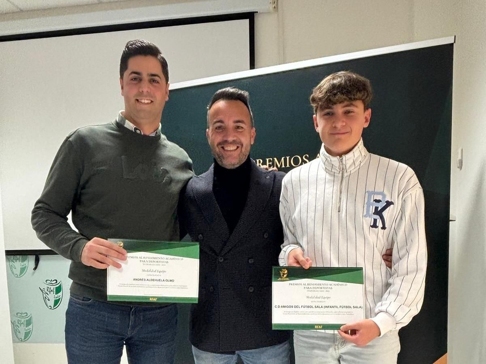 Andrés Aldehuela y CD Amigos de Andújar FS.