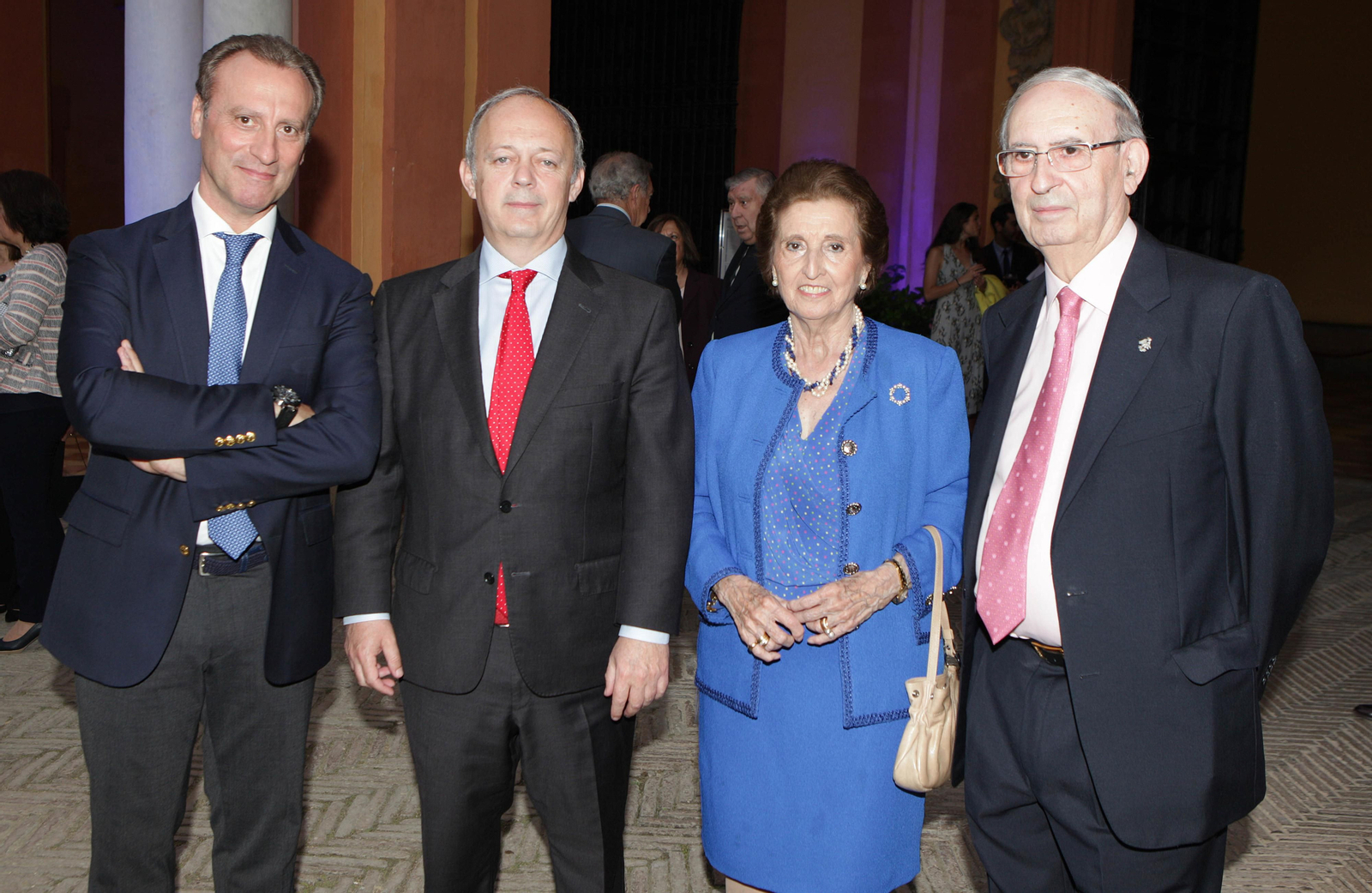 Los asistentes al VII Premio Manuel Clavero