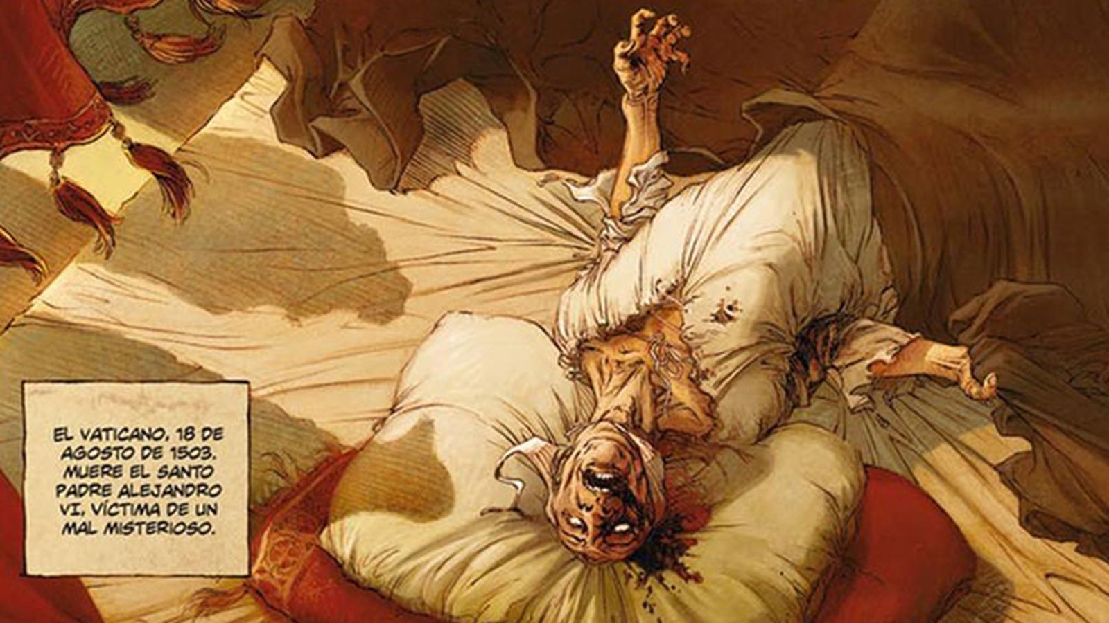 Detalle de una viñeta de la obra.