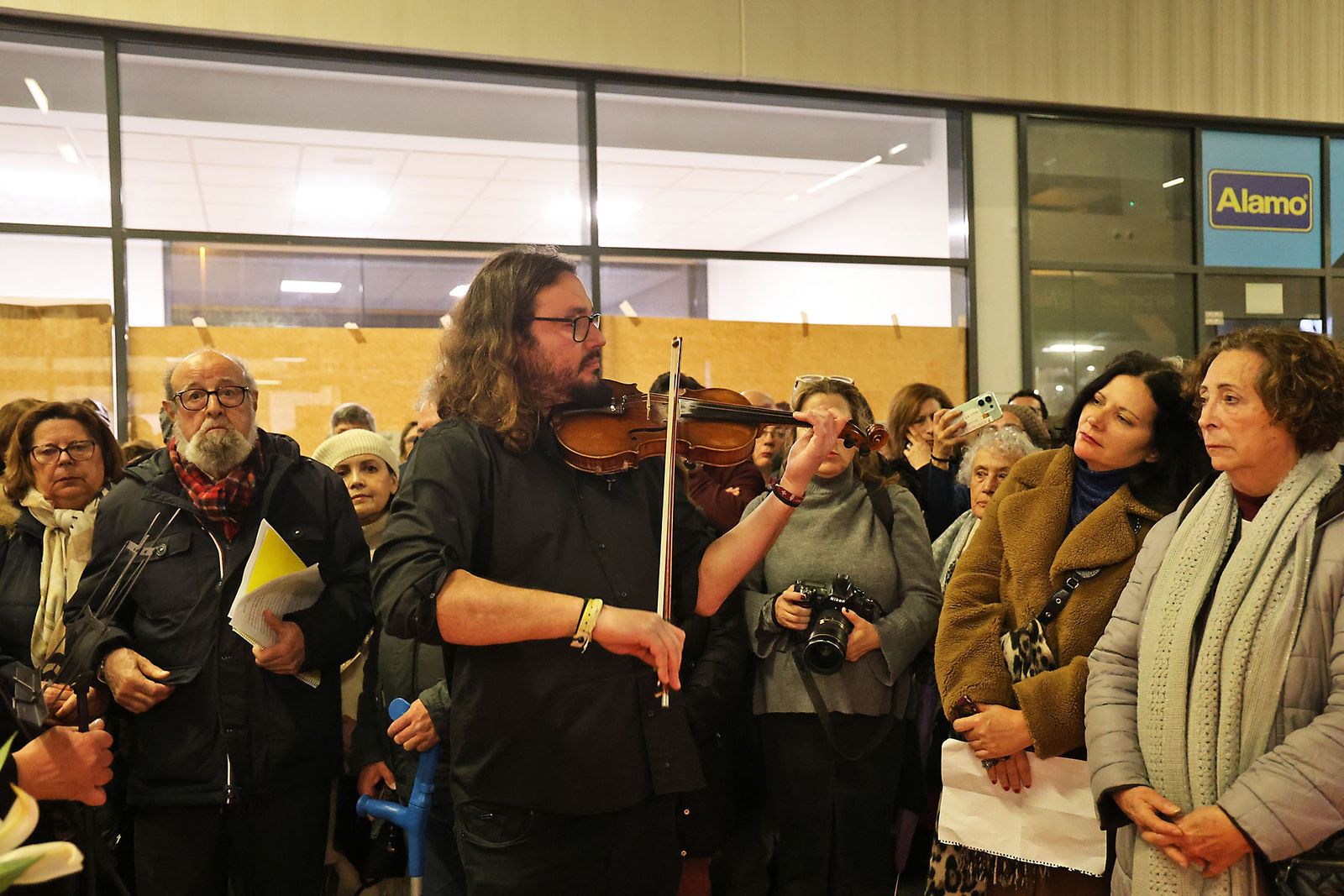 Vigilia en la estación.