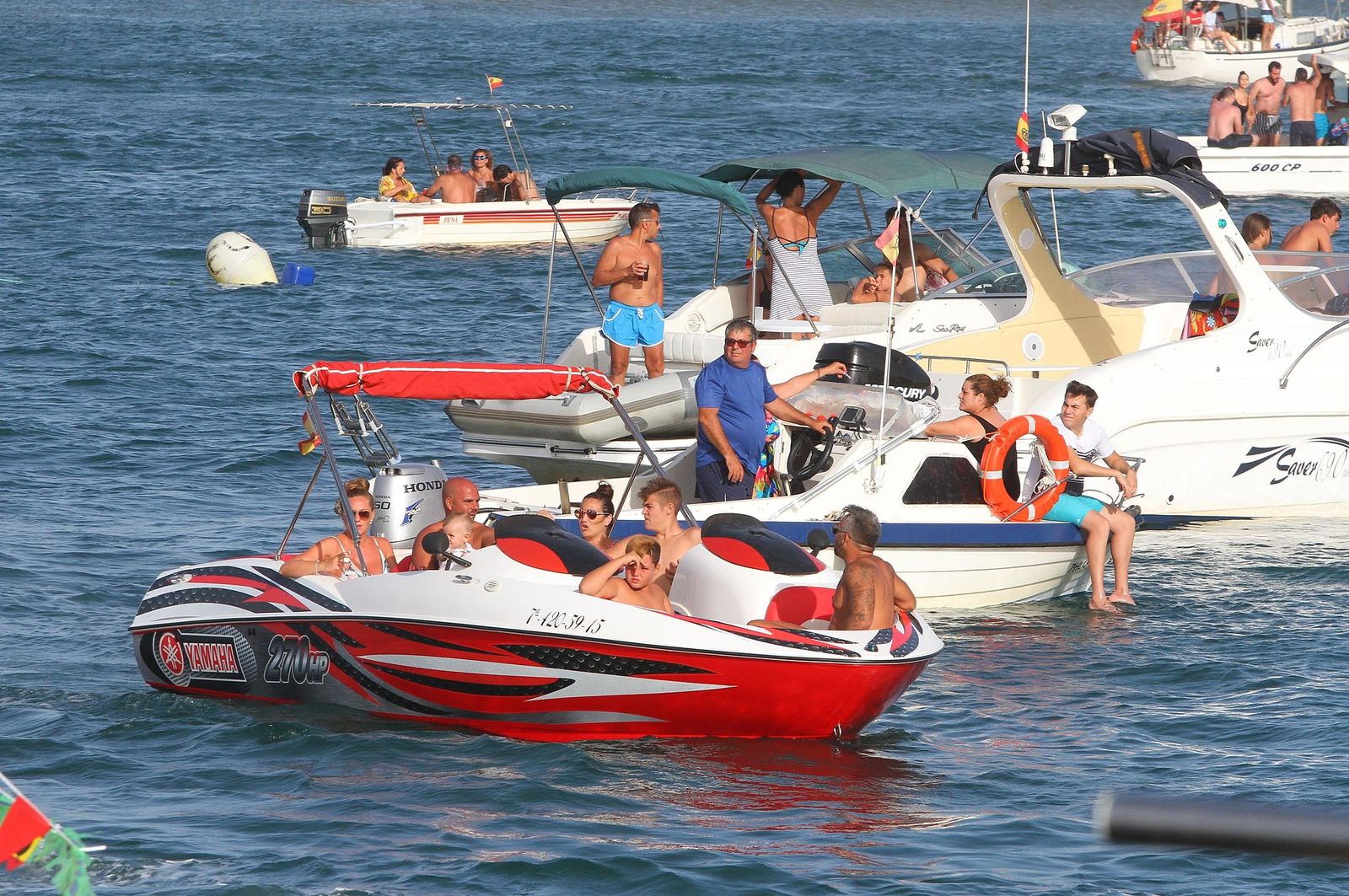 Imágenes de la procesión de la Virgen del Carmen en Punta Umbría
