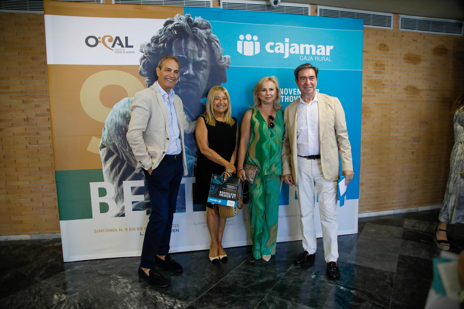 Imágenes de la novena Beethoven interpretado por la OCAL y Orfeón para Cajamar