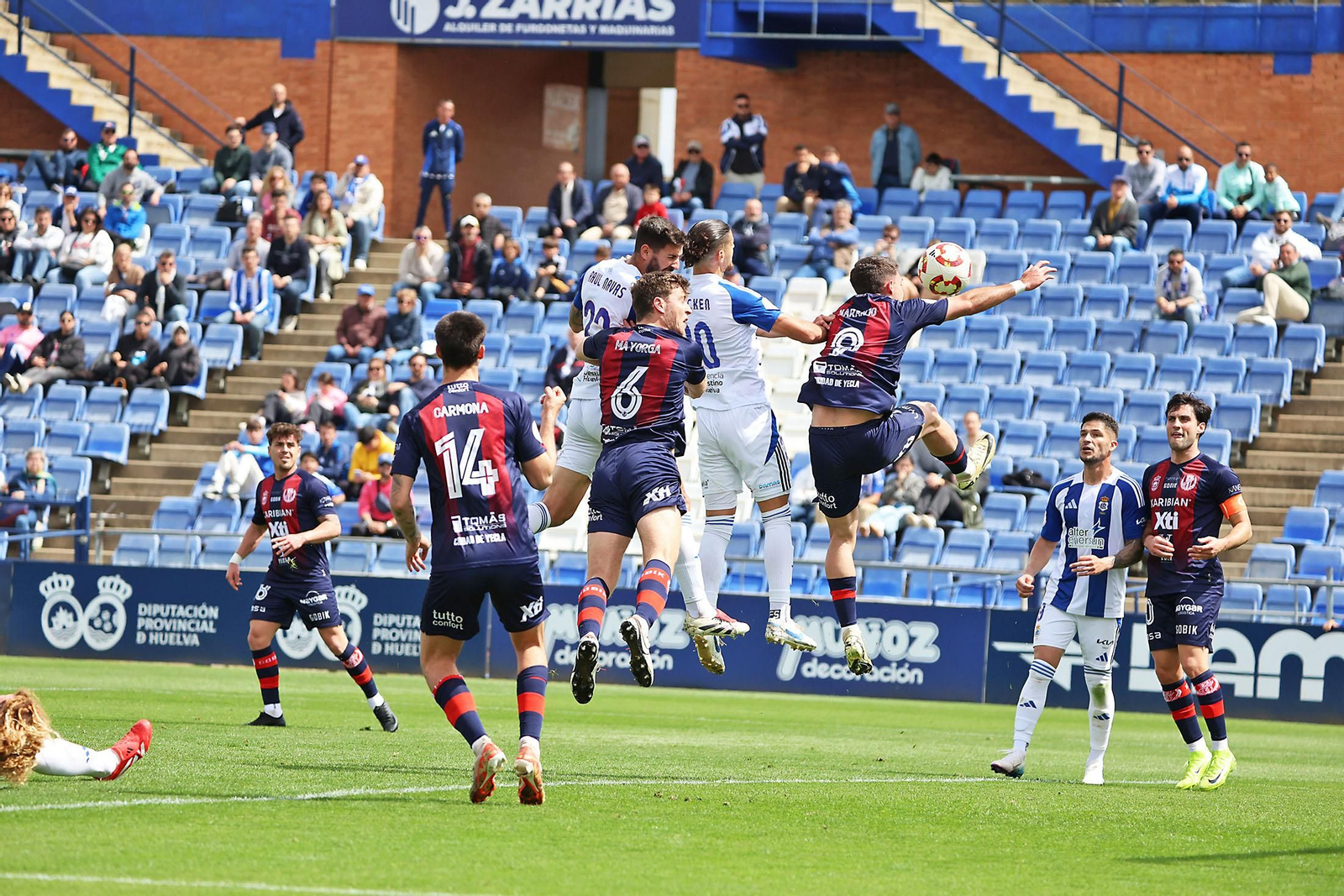 Las imágenes del Recreativo de Huelva - Yeclano Deportivo