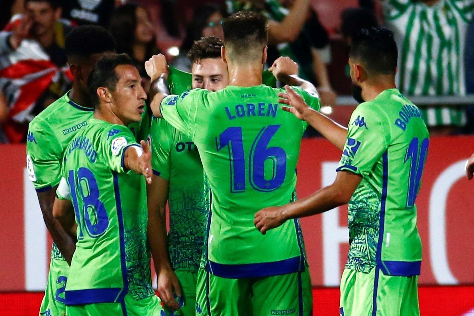 El Girona-Betis, en imágenes