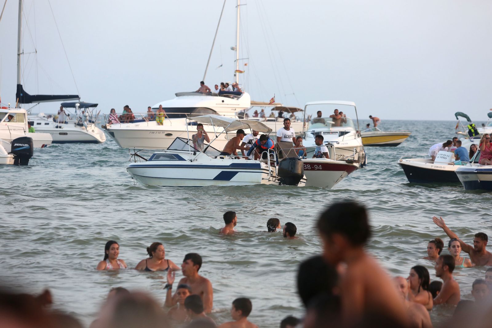 Procesión de la Virgen del Carmen en Punta Umbría