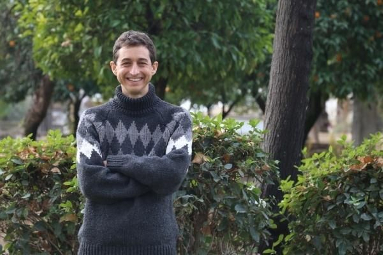 El investigador del departamento de Agronomía de la UCO Álvaro López Bernal.