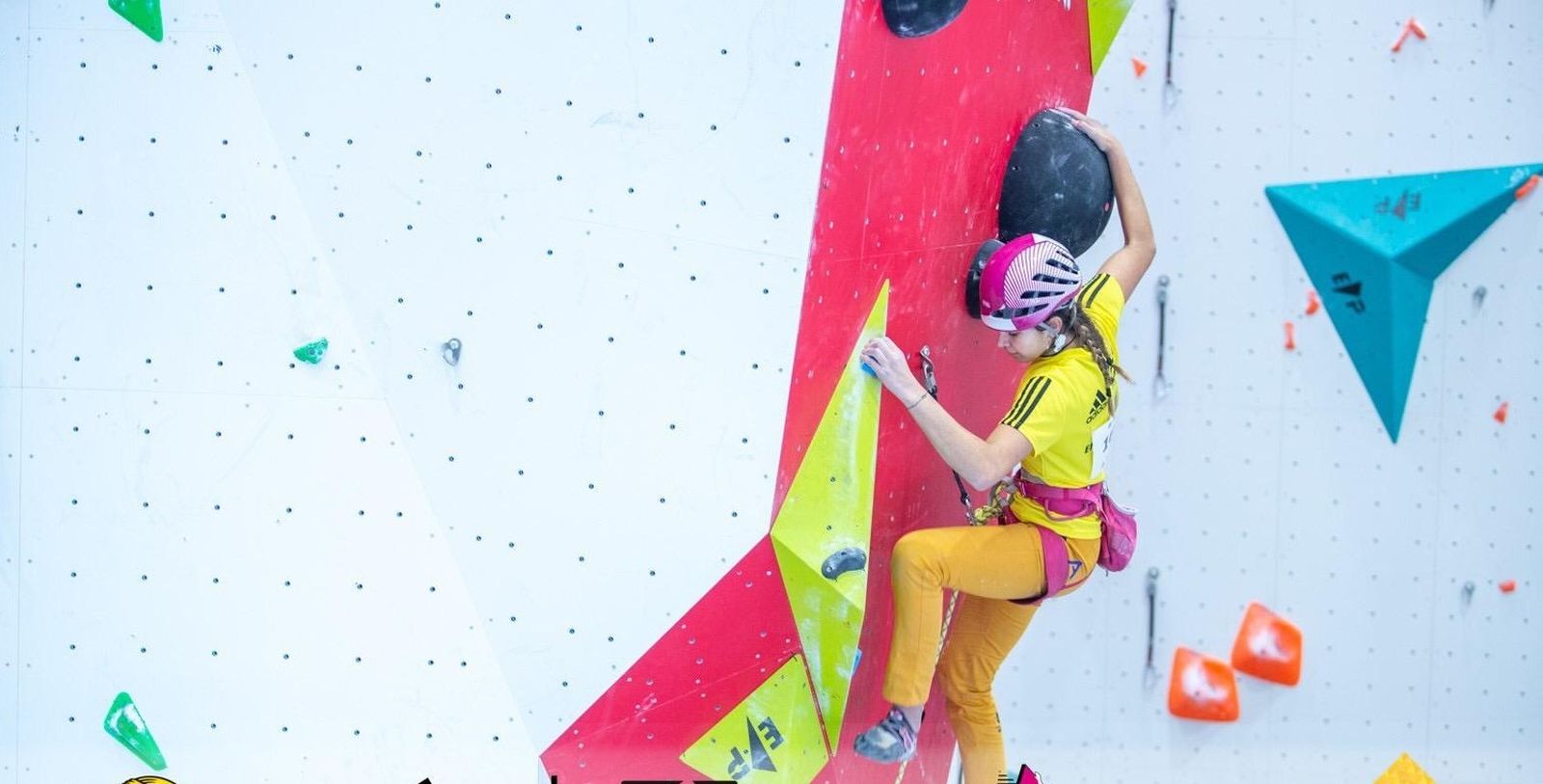 La escaladora del club chiclanero, en una imagen de archivo.