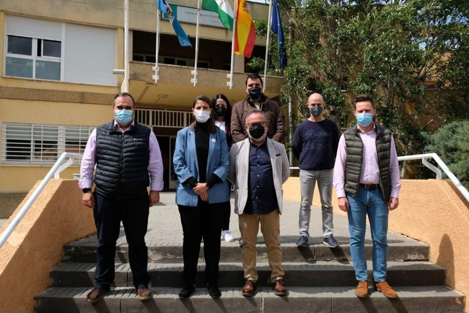 Visita al instituto Fuente Luna de Pizarra.