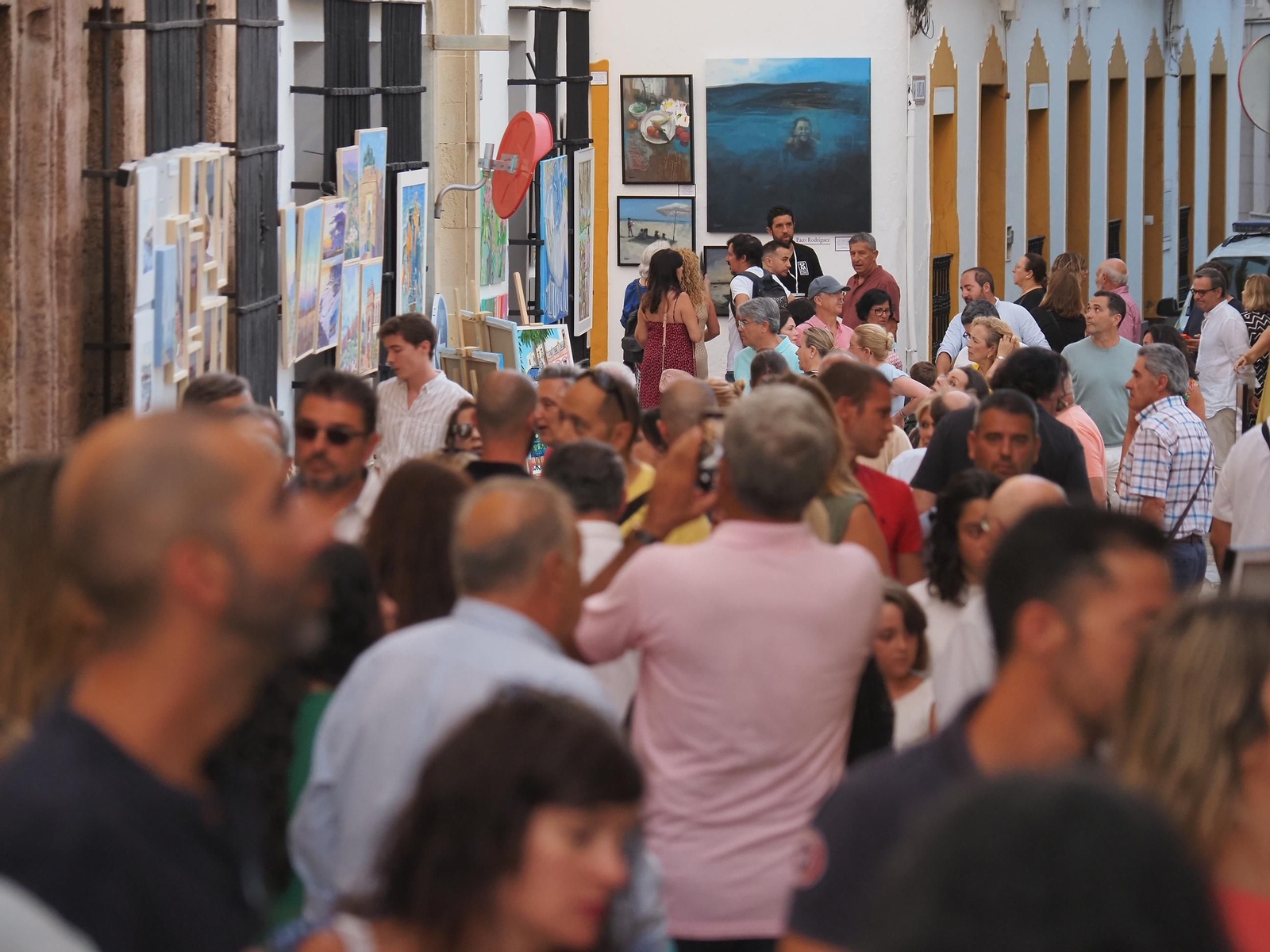 'Un paseo por el arte' en Ayamonte: las mejores imágenes