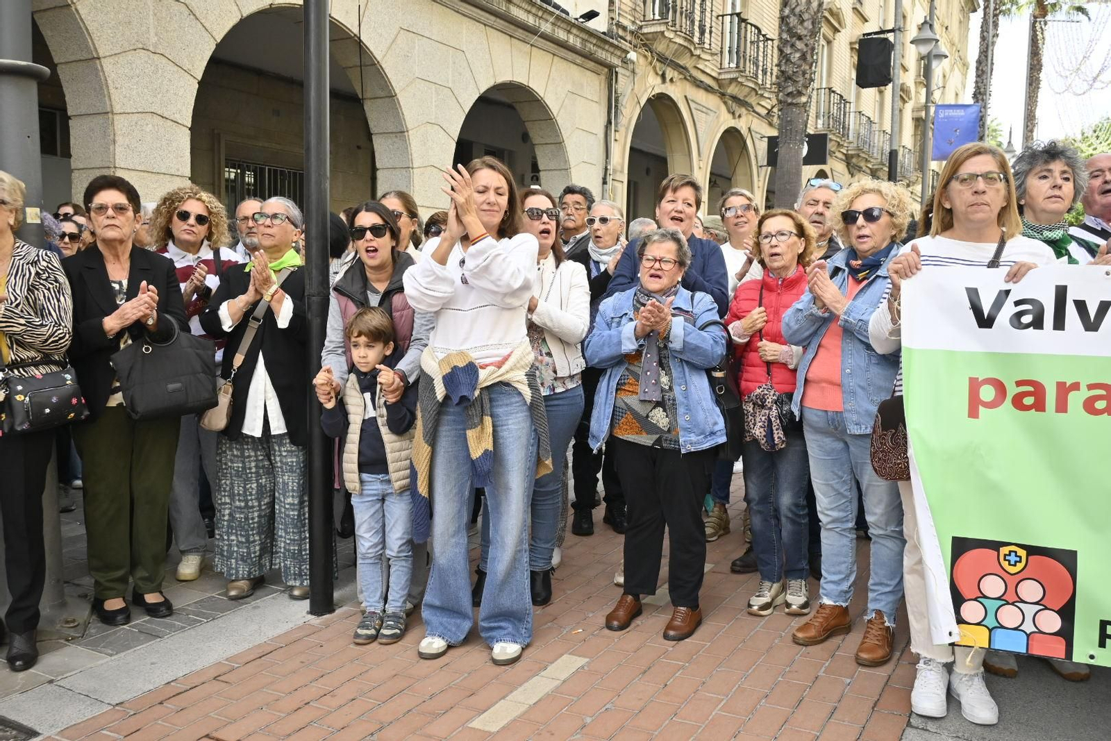 Imágenes de la concentración por una sanidad pública