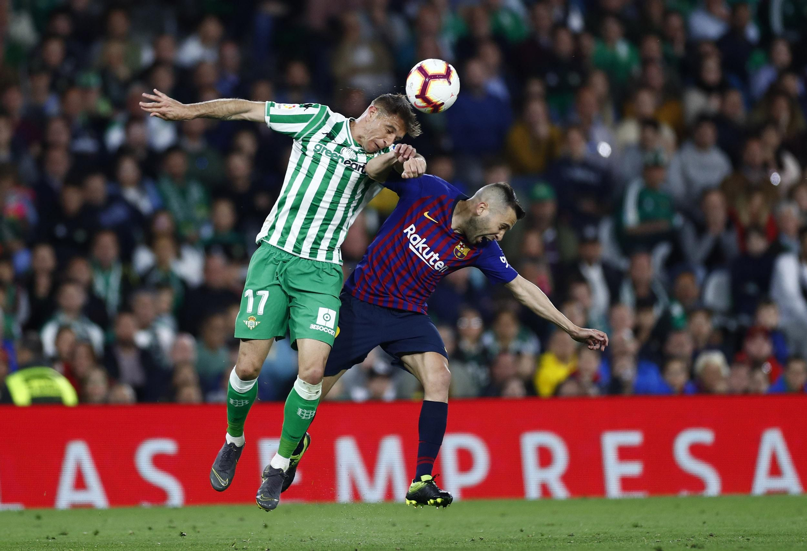 El Betis-Barcelona, en imágenes
