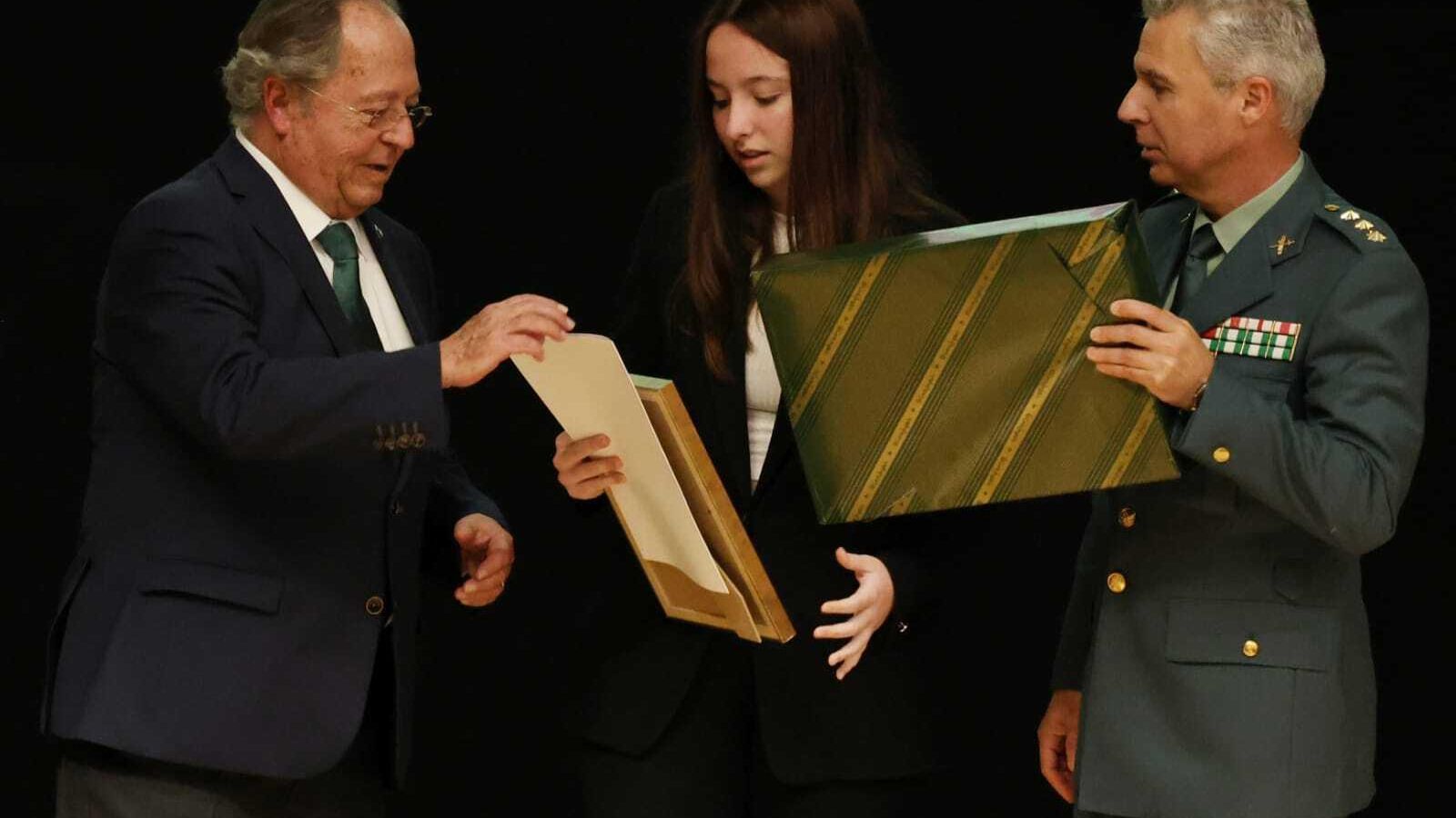 Entrega del Premio Excelencia Académica.