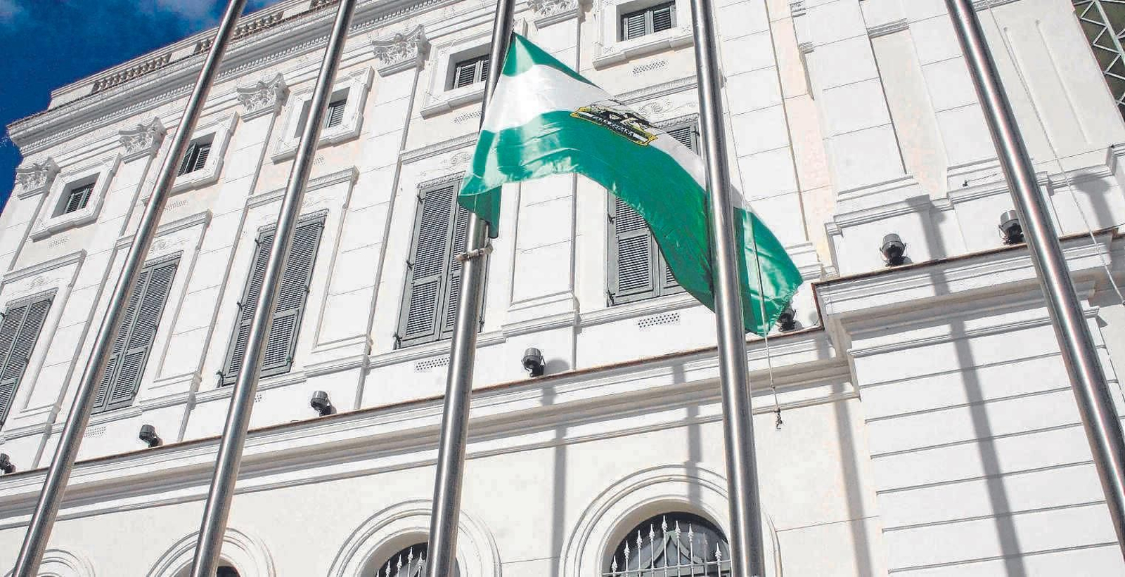 Fachada del Ayuntamiento de El Puerto de Santa María, que no ha rendido sus cuentas desde 2015 Fachada del Ayuntamiento de El Puerto de Santa María, que no ha rendido sus cuentas desde 2015