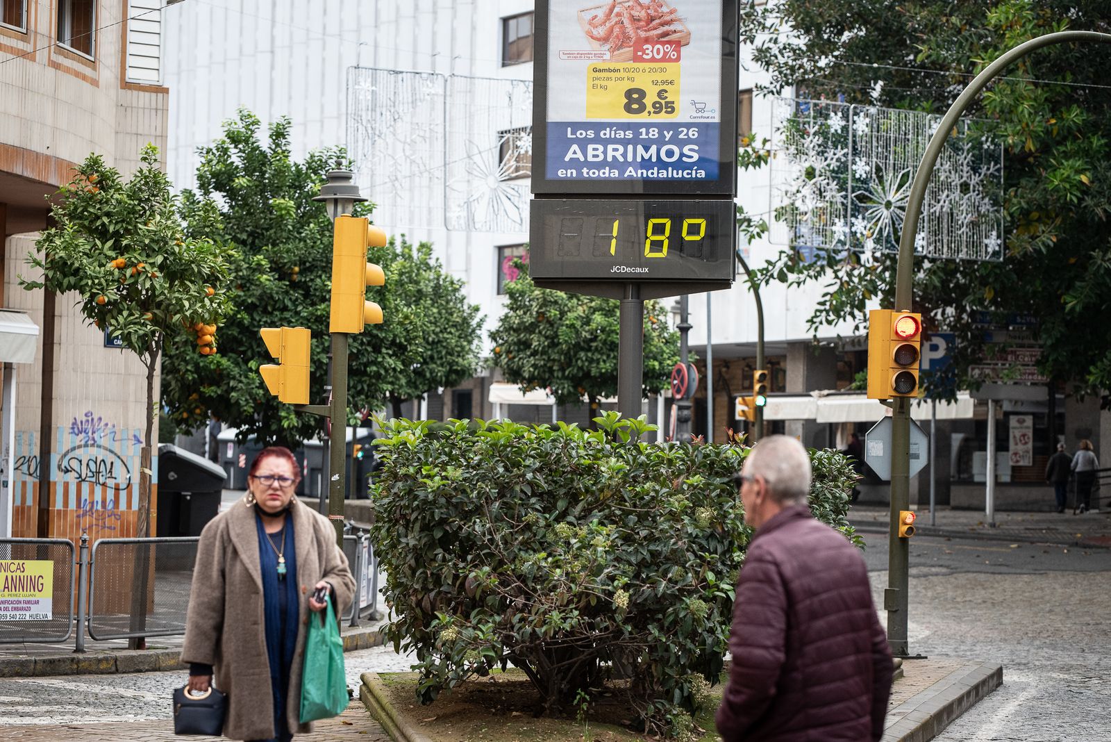 Imágenes del día 25 de diciembre en Huelva
