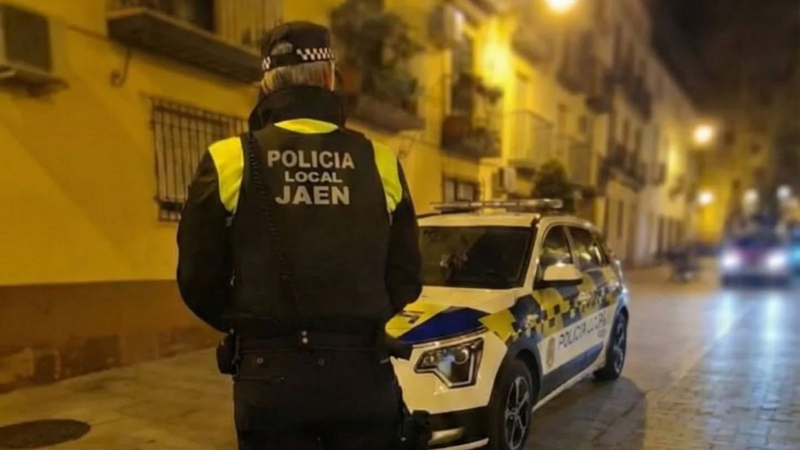 Un agente de la Policía Local de Jaén.