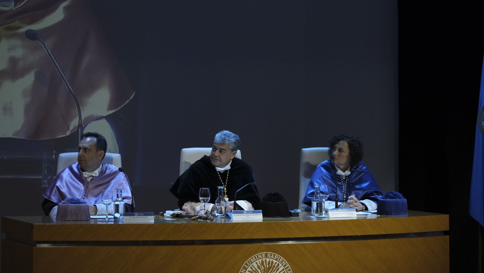 Imágenes de la investidura como Doctor Honoris Causa de la UAL, de Paco Cosentino.