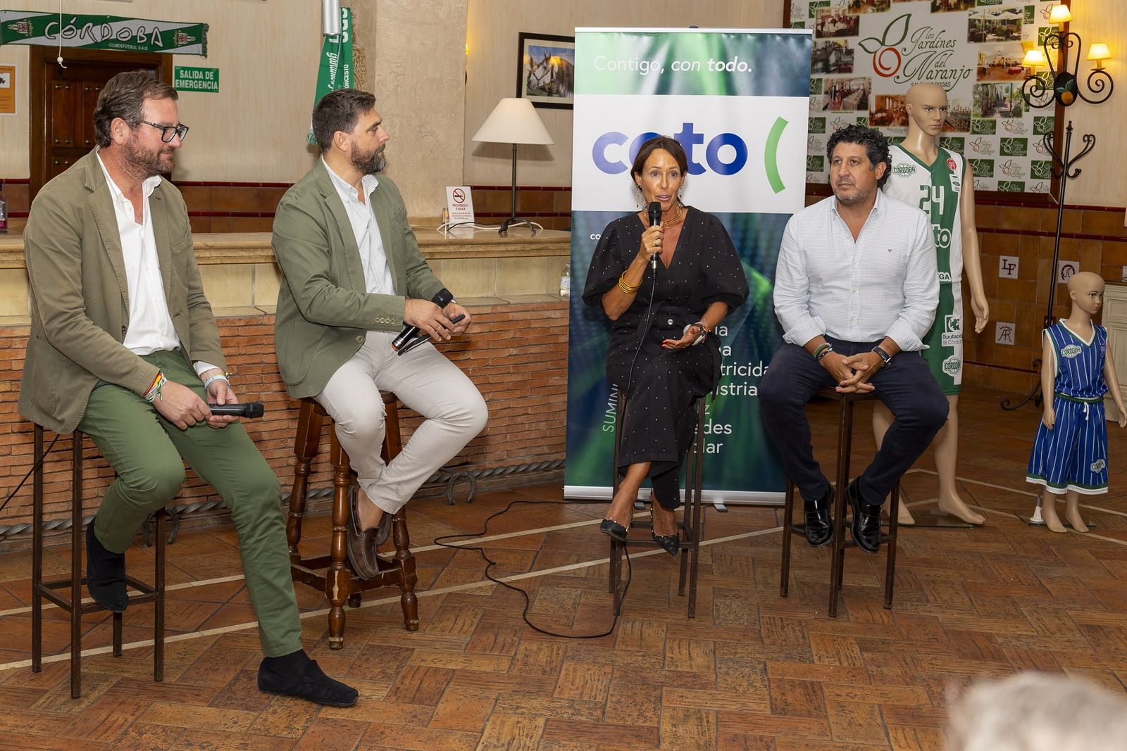 La presentación del ilusionante proyecto del Coto Córdoba, en imágenes