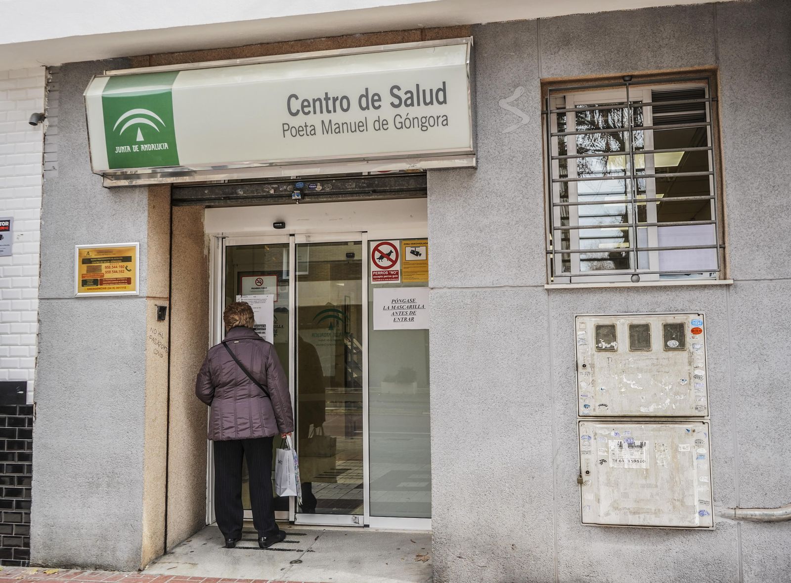 Imagen de un centro de salud de Granada capital