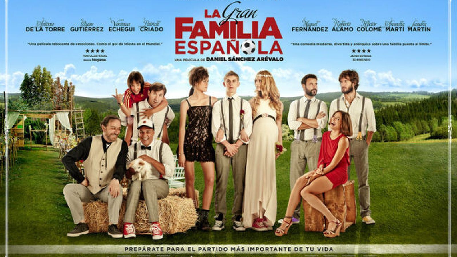Cartel de 'La gran familia española'