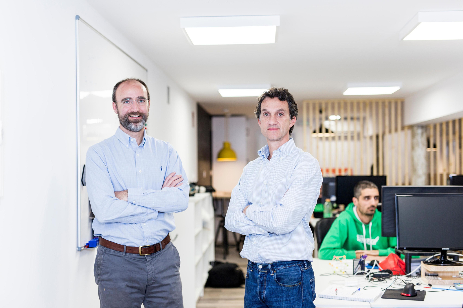 Daniel González de Vega y Javier Arroyo, fundadores de la compañía.