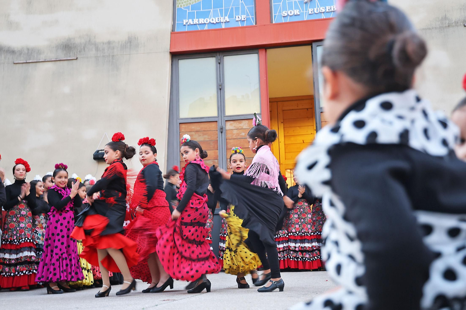 Imágenes del ambiente en la Zambomba Sor Eusebia